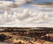 KONINCK, Philips Panorama View of Dunes and a River g painting